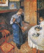 Camille Pissarro The Little country maid USA oil painting artist